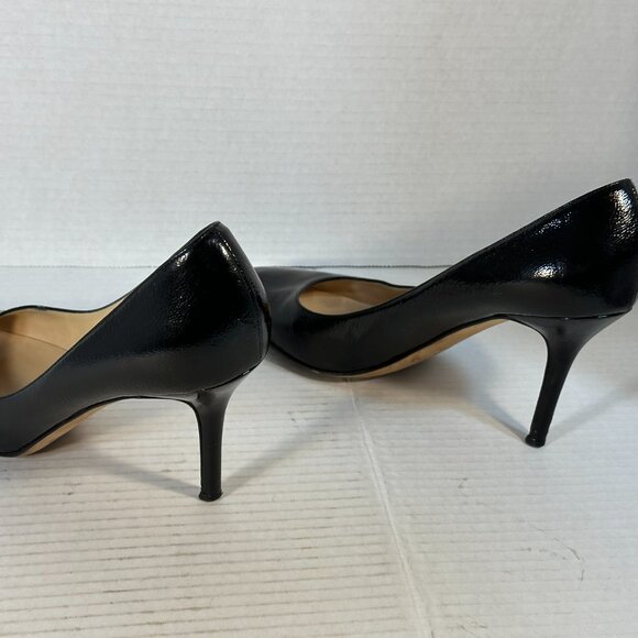 Jimmy Choo Shoes - WOMEN'S BLACK JIMMY CHOO HEELS SIZE 7-1/2